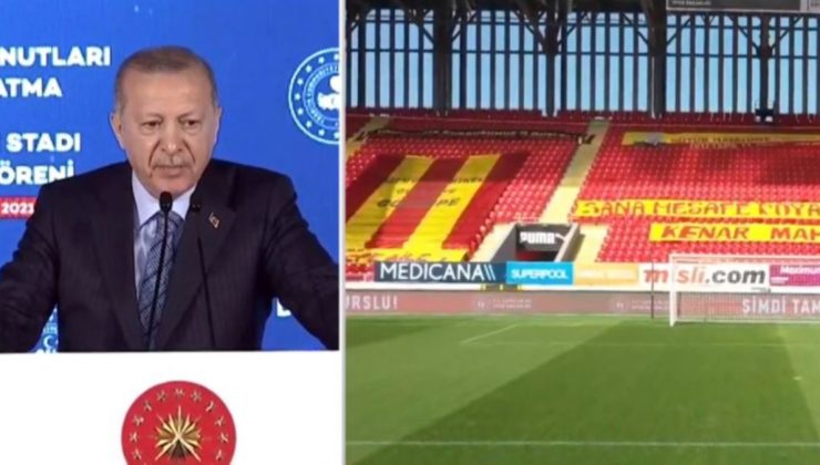 Cumhurbaşkanı Erdoğan’dan İzmir’e müjde