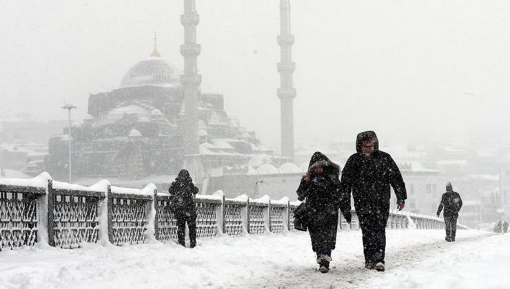 İstanbul’u yoğun kar yağışı bekliyor