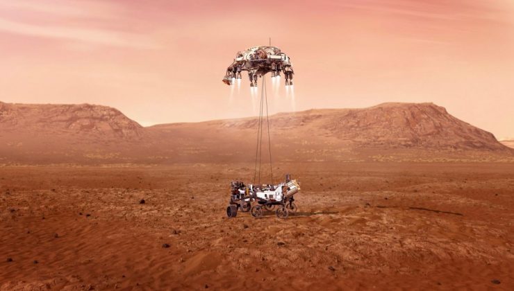 NASA kaşifi Mars’a indi