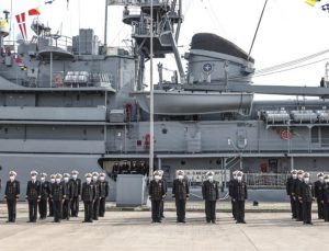 NATO Deniz Görev Grubu-2 komutası Türkiye’ye geçti