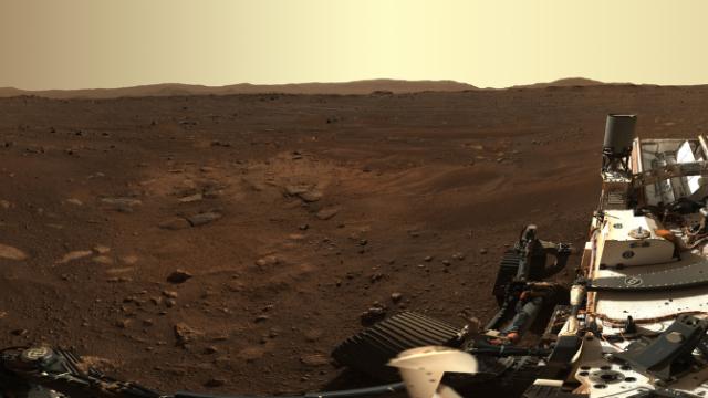 Perseverance, Mars’tan panoramik fotoğraf gönderdi