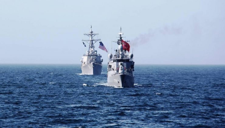 Türkiye ve ABD Deniz Kuvvetleri’nden Karadeniz’de geçiş eğitimi