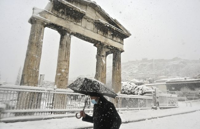 Yunanistan’da son 12 yılın en sert kışı