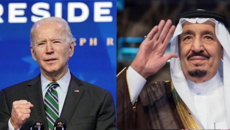 ABD Başkanı Biden, Suudi Arabistan Kralı Selman ile telefonda görüştü