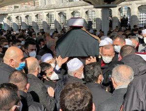 Emin Saraç’ın cenaze törenine Cumhurbaşkanı da katıldı