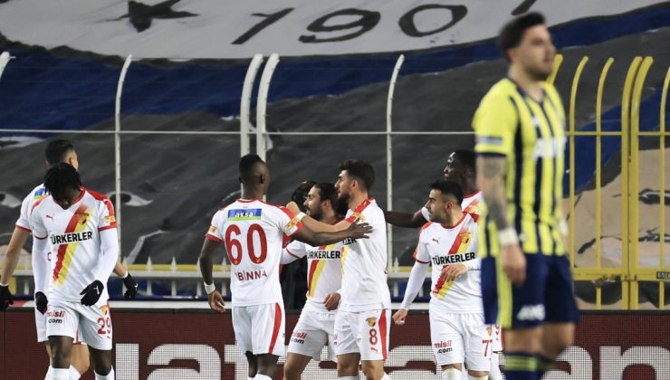 Fenerbahçe, Kadıköy’de Göztepe’ye mağlup oldu