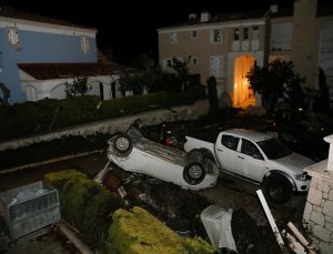 Hortum felaketinin yaşandığı İzmir’den son görüntüler