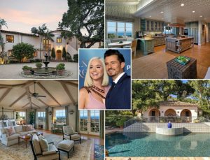 Katy Perry ve Orlando Bloom’un 14,2 milyon dolarlık muhteşem evi