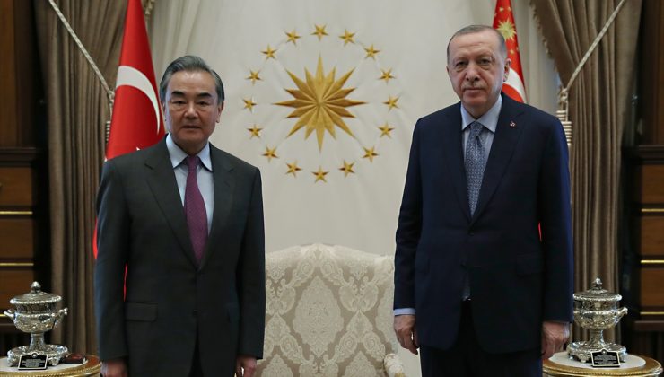 Erdoğan, Çin Dışişleri Bakanı’nı kabul etti