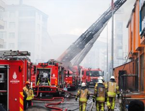 Ataşehir’deki korkunç yangından böyle kurtuldular