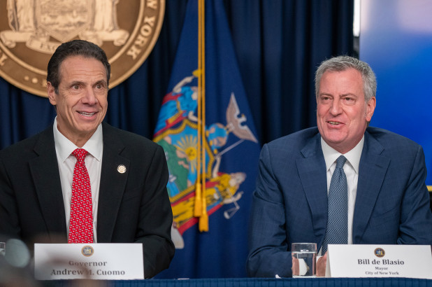 De Blasio, Vali Cuomo ile çalışmak istemediğini açıkladı