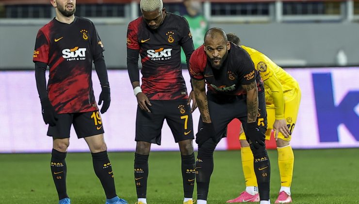 Galatasaray’ın galibiyet serisi sona erdi