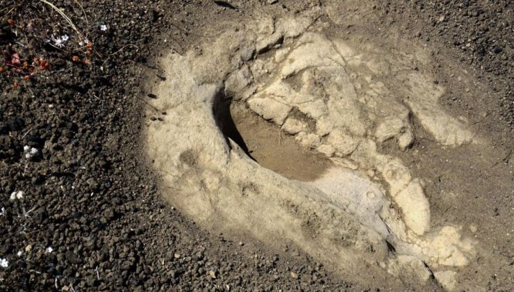 Manisa’da 5 bin yıllık ayak izi