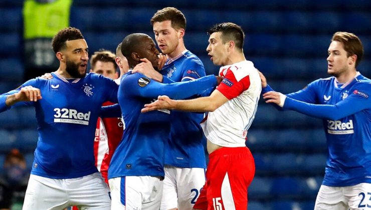 Rangers-Slavia Prag maçında ırkçılık iddiası