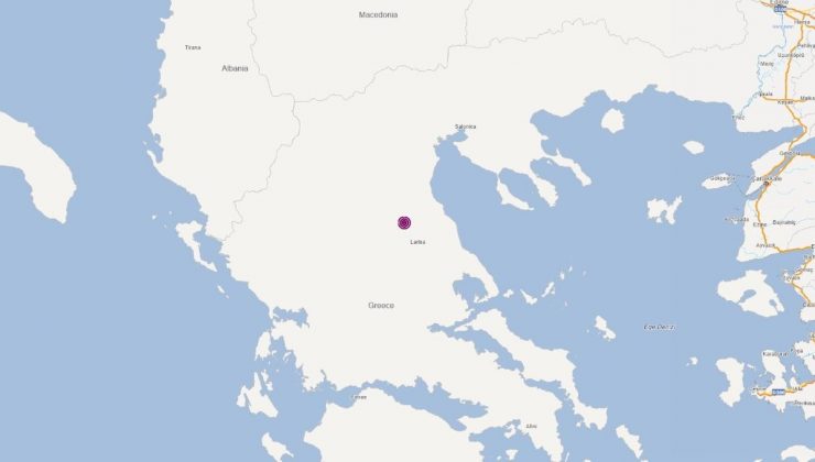 Yunanistan’da 6,2 büyüklüğünde deprem