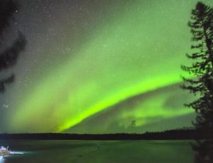 Alaska semalarında Kuzey Işıkları’nın muazzam dansı