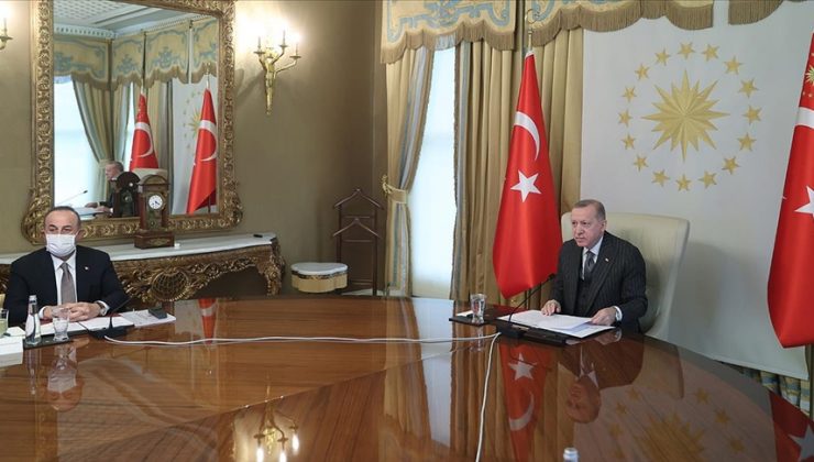 Cumhurbaşkanı Erdoğan, AB yönetimi ile görüştü