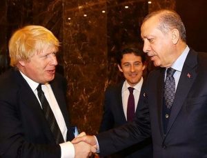 Cumhurbaşkanı Erdoğan, Boris Johnson ile görüştü