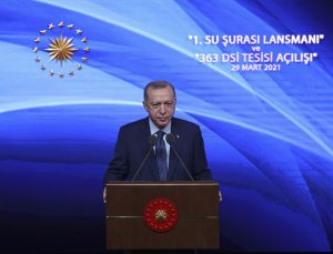 Erdoğan: Su Kanunu hazırlıyoruz