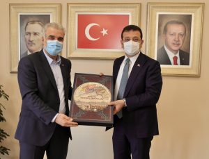 İmamoğlu’ndan AK Parti’li Kabaktepe’ye ziyaret