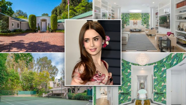 Lily Collins, Beverly Hills’daki evini satıyor