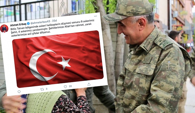 Milletvekili Erbaş, ağabeyinin ardından taziye mesajı yayınladı