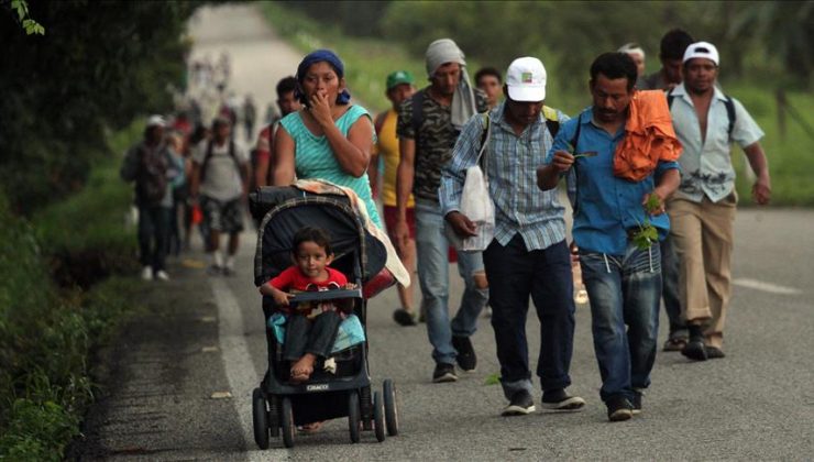 ABD’ye gitmek üzere yola çıkan 2 bin göçmen, Meksika’da kayboldu