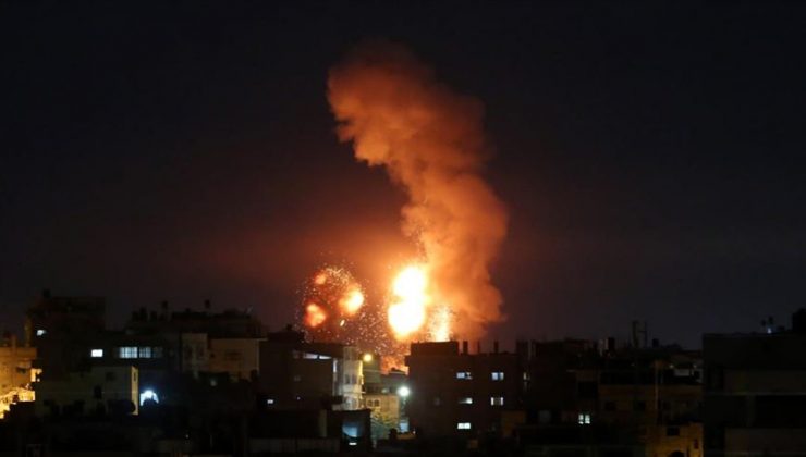 İsrail Gazze’de Hamas’a ait noktaları vurdu