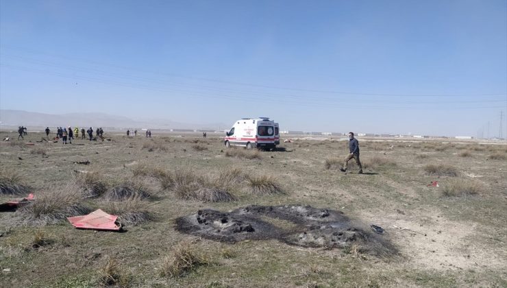 Konya’da askeri uçak düştü: 1 Şehit