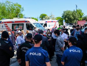 Eyüpsultan’da Ekrem İmamoğlu’na olaylı protesto