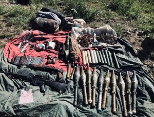 PKK’ya ait sığınak ve mühimmatlar imha edildi