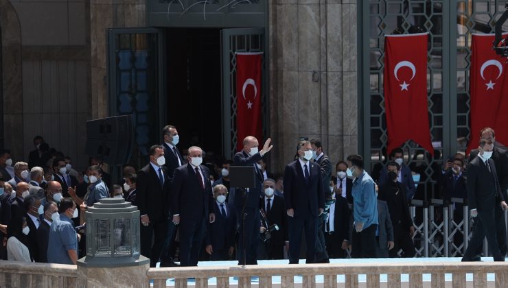 Erdoğan’dan Taksim Camii açılışında Gezi Parkı açıklaması