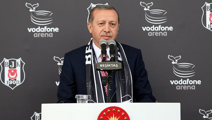 Cumhurbaşkanı Erdoğan, Şampiyon Beşiktaş’ı tebrik etti