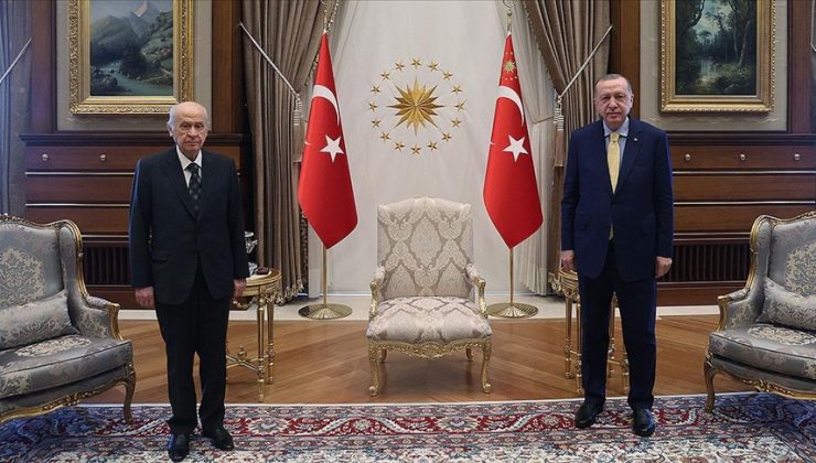 Erdoğan ile Bahçeli iç ve dış meseleleri masaya yatırdı