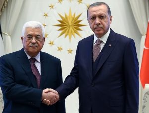 Erdoğan, Mahmud Abbas ve İsmail Heniyye ile görüştü