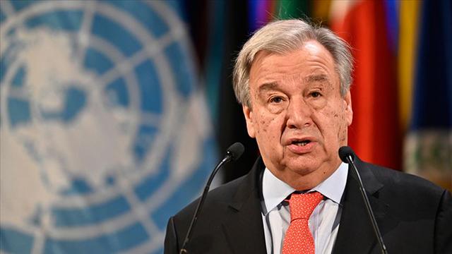 Guterres’ten ‘Filistin’ açıklaması