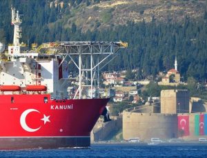 Kanuni Sondaj Gemisi ilk görevi için Karadeniz’e açıldı