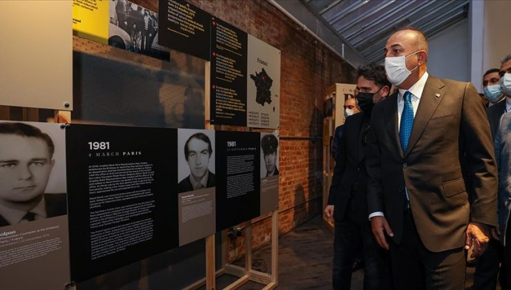 “Şehit Diplomatlar Sergisi” New York’ta Çavuşoğlu’nun katılımıyla açıldı