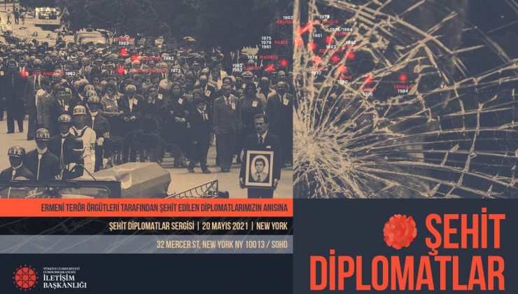 ‘Şehit Diplomatlar Sergisi’ New York’ta açıldı
