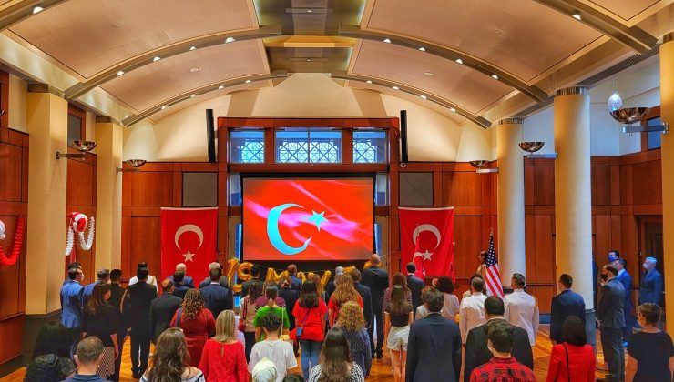 Washington’da 19 Mayıs Atatürk’ü Anma, Gençlik ve Spor Bayramı kutlaması yapıldı
