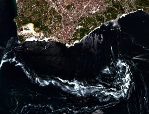 Marmara’daki müsilaj uzaydan görüntülendi