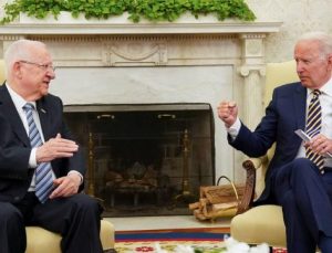 ABD Başkanı Biden, İsrailli mevkidaşı Rivlin ile bir araya geldi