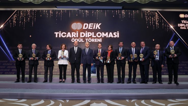 DEİK Ticari Diplomasi Ödülleri sahiplerini buldu