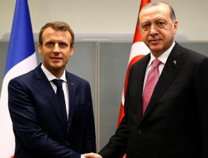 Macron: Erdoğan ile fikir ayrılıklarımız olsa da birbirimizle konuşmalıyız