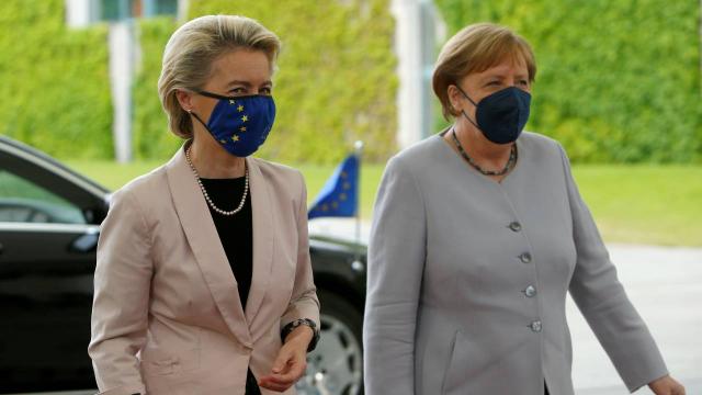 Merkel ve von der Leyen’den Türkiye’ye destek