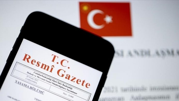 Milletlerarası anlaşma Resmi Gazete’de yayımlandı