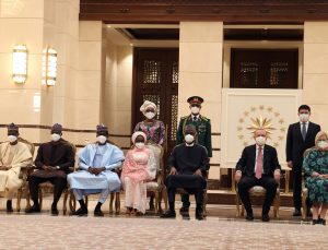 Nijerya’nın Ankara Büyükelçisi Abba Cumhurbaşkanlığı Külliyesi’nde