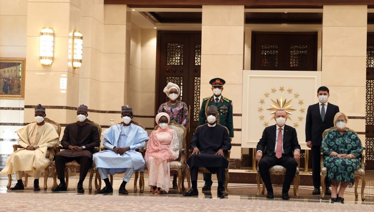 Nijerya’nın Ankara Büyükelçisi Abba Cumhurbaşkanlığı Külliyesi’nde