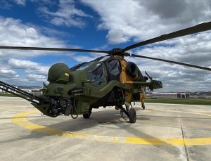 TSK 55’inci ATAK helikopterini envanterine aldı