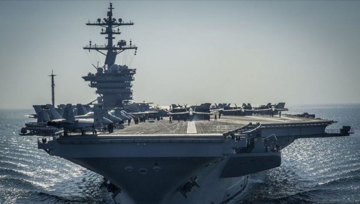 USS Gerald R. Ford uçak gemisi, 18 tonluk patlayıcı ile test edildi